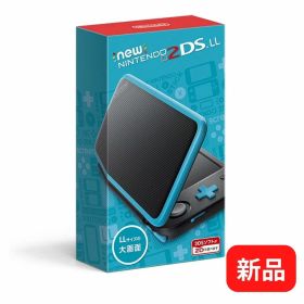 【新品】【在庫残1】【安心保証】 【希少】ニンテンドー 任天堂 Nintendo New2DSLL New2DS 2DS LL ブラック × ターコイズ 黒 青 ゲーム ゲーム機 レトロ 本体 未使用 生産終了品 【レビューキャンペーン実施中】