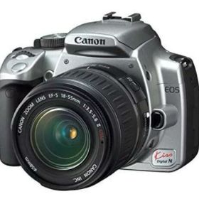 【中古】Canon キヤノン EOS Kiss Digital N レンズキット シルバー