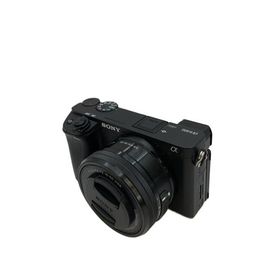 SONY◆デジタル一眼カメラ α6400 ILCE-6400Y ダブルズームレンズキット [ブラック]//