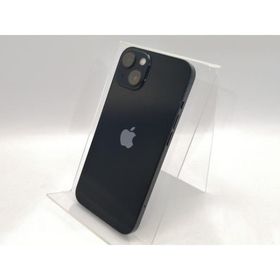 【中古】Apple 楽天モバイル 【SIMフリー】 iPhone 13 256GB ミッドナイト MLNH3J/A【高崎モントレー】保証期間１ヶ月【ランクC】