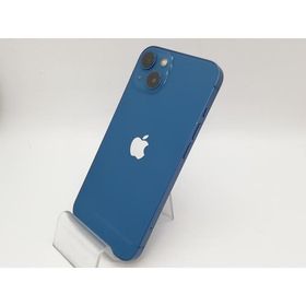 【中古】Apple docomo 【SIMフリー】 iPhone 13 128GB ブルー MLNG3J/A【アリオ倉敷】保証期間１ヶ月【ランクC】