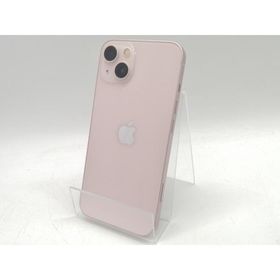 【中古】Apple 国内版 【SIMフリー】 iPhone 13 256GB ピンク MLNK3J/A【熊本】保証期間１週間【ランクC】