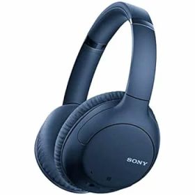 【中古】［状態良好］ソニー ワイヤレスノイズキャンセリングヘッドホン WH-CH710N : Bluetooth対応 最大35時間連続再生 マイク付き 2020年モデル ブルー WH-CH710N L