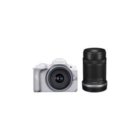 【新品】キヤノン EOS R50 ダブルズームキット ホワイト【選べる5年間延長保証対象(別料金)】