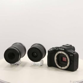 〔中古〕Canon(キヤノン) EOS R50 ダブルズームキット ブラック〔276-ud〕