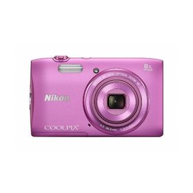 Nikon デジタルカメラ COOLPIX S3600 8倍ズーム 2005万画素 アザレアピンク(中古品)