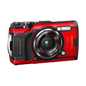 OM SYSTEM/オリンパス OLYMPUS デジタルカメラ Tough TG-6 レッド 1200万画素CMOS F2.0 15m 防水 100kgf耐荷重 GPS 内蔵Wi-Fi TG-6RED