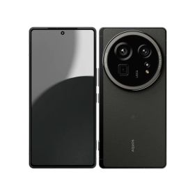 【6/1限定最大2000円OFFクーポン発行＆エントリーでP3倍！更に全商品ポイント3倍！】 SHARP AQUOS R9 pro B SIMフリースマートフォン ブラック