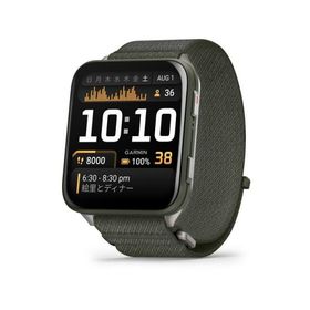 ガーミン Venu X1 Moss (Suica対応)スマートウォッチ 010-02980-22 返品種別A