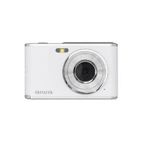 aiwa コンパクトデジタルカメラ JA4-DCM0001(WH) ホワイト JA4DCM0001WH デジカメ デジタルカメラ (納期目安3週間~)