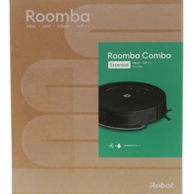 【iRobot】【訳あり未使用品】アイロボット『Roomba Combo Essential / ブラック / 掃除機＆床拭きロボット』Y011060 2024年4月発売 生活家電 1週間保証【中古】