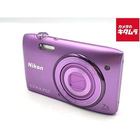 【中古】 【良品】 ニコン COOLPIX S3500 PP オーキッドパープル