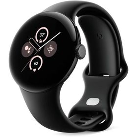 Google グーグル スマートウォッチ Pixel Watch 2 LTE Matte Black/Obsidian マットブラック GA05025-GB suica対応 心拍計測/睡眠管理/ストレス管理