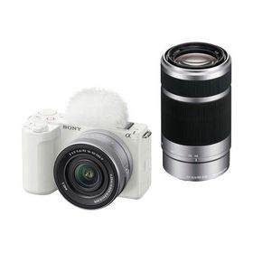 ソニー(SONY) VLOGCAM ZV-E10M2X-W ホワイト αEマウントデジタル一眼カメラ ダブルズームレンズキット