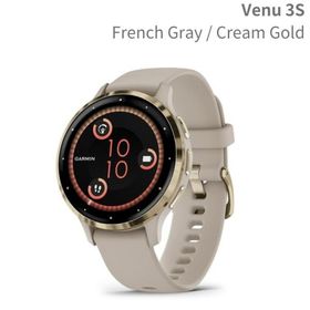 期間限定価格 ガーミン Venu 3S French Gray/Cream Gold GARMIN 第5世代光学式心拍計 ベニュー3 Venu3S 010-02785-42 Music