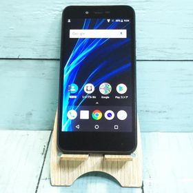 SHARP Softbank AQUOS sense basic 702SH ブラック 本体 白ロム SIMロック解除済み SIMフリー 641014
