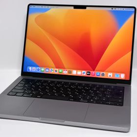 Apple MacBook Pro 14インチ(M1 Pro, 2020) スペースグレイ MKGP3J/A CTO: Apple M1 Pro, 16GB メモリ, 1TB SSD, Touch ID, macOS【中古】