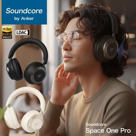 18ヶ月保証 Anker Soundcore Space One Pro ヘッドホン ミッドナイトブラック シャンパンゴールド A3062N11 A3062N21 アンカー サウンドコア