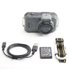 ペンタックス PENTAX WG-1000 グレー 本格防水デジタルカメラ 15m防水 (連続1時間) 2m耐衝撃 防塵仕様 2153