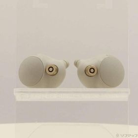 〔中古〕SONY(ソニー) WF-1000XM4 S プラチナシルバー〔295-ud〕