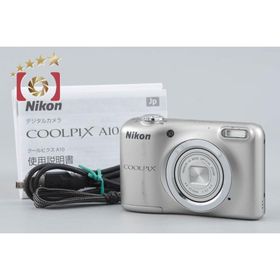 【中古】Nikon ニコン COOLPIX A10 シルバー コンパクトデジタルカメラ