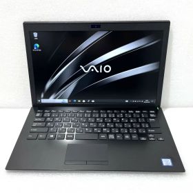 【中古】超軽量 高速起動フルHD SONY VAIO VJPG11C11N 13.3型 Win10 Core i5-8250U 1.6GHz 8GB M.2 SSD256GB Webカメラ 無線LAN内蔵 Bluetooth HDMI VGA【レビュー記入で保証期間を3ヶ月に延長します。必ず商品到着後1ヶ月保証の期間中にレビューをお願いします】