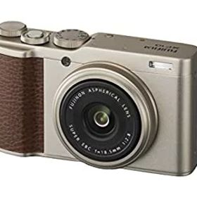 【中古】富士フイルム デジタルカメラ XF10 シャンパンゴールド XF10-G