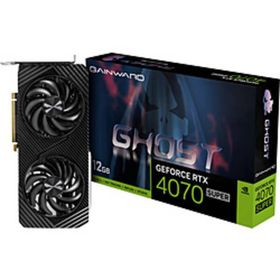 〔中古〕GAINWARD Gainward GeForce RTX 4070 SUPER Ghost NED407S019K9-1043B-G〔377-ud〕