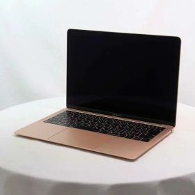 【中古】Apple(アップル) MacBook Air 13.3-inch Late-2018 MREE2J／A Core_i5 1.6GHz 8GB SSD128GB ゴールド 〔10.15 Catalina〕 【258-ud】