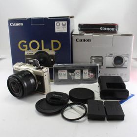 【中古】キヤノン ミラーレスカメラ EOS M200 リミテッドゴールドキット EOSM200LIMITEDGOLDKIT