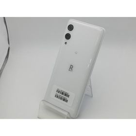 【中古】Wiko 楽天モバイル 【SIMフリー】 Rakuten Hand 5G ホワイト 4GB 128GB P780【府中ル・シーニュ】保証期間１ヶ月【ランクC】