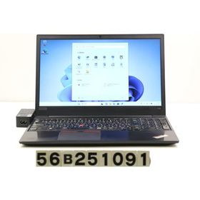 ノートパソコン Lenovo ThinkPad E590 Core i5 8265U 1.6GHz/8GB/256GB(SSD)/15.6W/FWXGA(1366x768)/Win11 キー文字消えあり