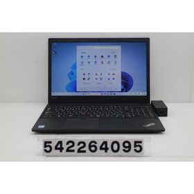 ノートパソコン Lenovo ThinkPad E590 Core i3 8145U 2.1GHz/8GB/256GB(SSD)/15.6W/FWXGA(1366x768)/Win11