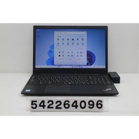 ノートパソコン Lenovo ThinkPad E590 Core i7 8565U 1.8GHz/8GB/256GB(SSD)/15.6W/FWXGA(1366x768)/Win11