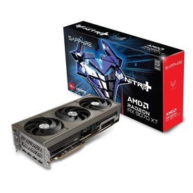 SAPPHIRE NITRORX9070XT16GB/11348-01-20G ブラック グラフィックボード