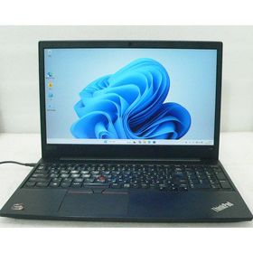 Windows11 Pro 64bit Lenovo ThinkPad E585 (20KV-S03U00) Ryzen 5 2500U 2.0GHz メモリ 8GB 256GB(NVMe SSD) 15.6インチ フルHD(1920x1080)