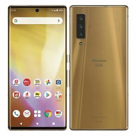 【中古】【安心保証】 arrows NX9 F-52A[128GB] docomo ゴールド