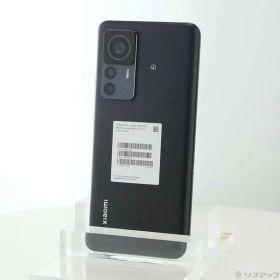 【中古】XIAOMI Xiaomi 12T Pro 128GB ブラック 12TPRO／BK／128GB SIMフリー 【258-ud】
