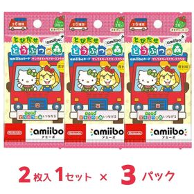 とびだせ どうぶつの森 amiibo+ amiiboカード サンリオキャラクターズコラボ x3パック NVL-E-ME2B
