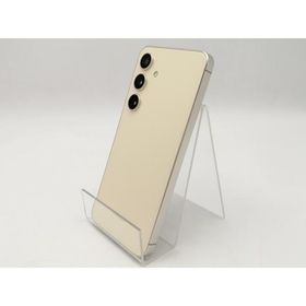 【中古】SAMSUNG 国内版 【SIMフリー】 Galaxy S24 アンバーイエロー 8GB 256GB SM-S921QZYESJP【ECセンター】保証期間１ヶ月【ランクC】
