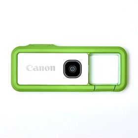 中古 １年保証 美品 Canon iNSPiC REC FV-100 グリーン