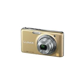 パナソニック デジタルカメラ LUMIX FX77 レオパードゴールド DMC-FX77-N(中古品)