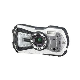 RICOH 防水デジタルカメラ RICOH WG-40W ホワイト 防水14m耐ショック1.6m耐(中古品)