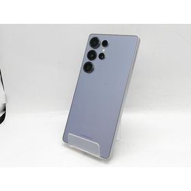 【中古】SAMSUNG docomo 【SIMフリー】 Galaxy S25 Ultra チタニウムシルバーブルー 12GB 256GB SC-52F【立川フロム中武】保証期間１ヶ月【ランクB】