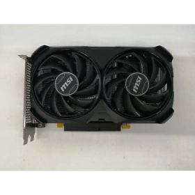 【中古】MSI GeForce RTX 4060 VENTUS 2X BLACK 8G OC RTX4060/8GB(GDDR6)【札幌】保証期間1週間