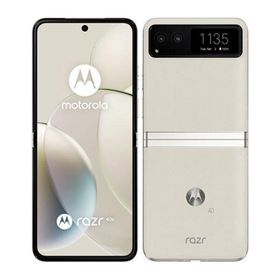 motorola razr 40s XT2323-7[256GB] SoftBank バニラクリーム …