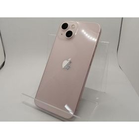 【中古】Apple docomo 【SIMフリー】 iPhone 13 256GB ピンク MLNK3J/A【秋葉本店】保証期間１ヶ月【ランクC】