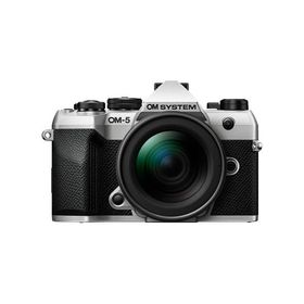 OMデジタルソリューションズ OM-5 Mark II 12-45mm F4.0 PRO レンズキット ミラーレス一眼カメラ IP53防水防塵対応 シルバー