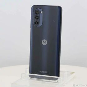 【中古】Motorola(モトローラ) moto g52j 5G 128GB インクブラック PATM0000JP SIMフリー 【352-ud】
