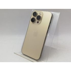 【中古】Apple 楽天モバイル 【SIMフリー】 iPhone 14 Pro 128GB ゴールド MQ073J/A【池袋東口】保証期間１ヶ月【ランクB】